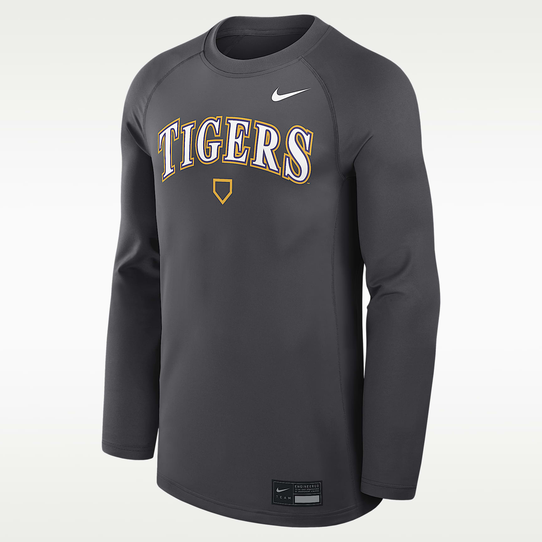 LSU Dugout Game Time Men's Nike Dri-FIT College Long-Sleeve T